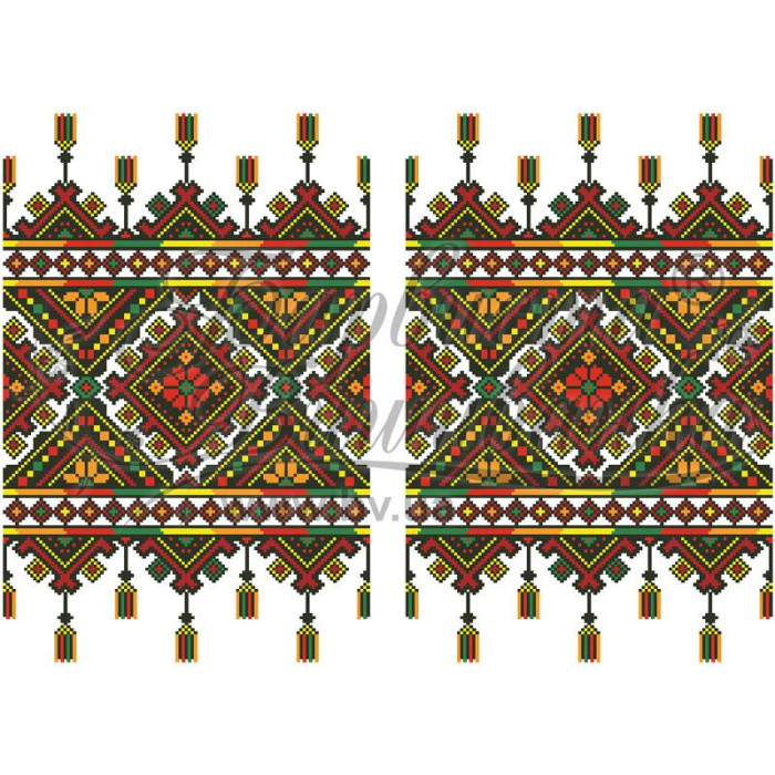ТР469ан3099k Барвиста вишиванка Набір для вишивки бісером - Рушник для Весільних Ікон 28х120 (атлас, білий) ТР469ан3099k Барвиста вишиванка Набір для вишивки бісером - Рушник для Весільних Ікон 28х120 (атлас, білий)