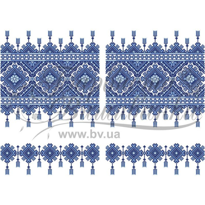 ТР473ан5099k Барвиста вишиванка Набір для вишивки бісером - Весільний рушник 48х250 (атлас, білий) ТР473ан5099k Барвиста вишиванка Набір для вишивки бісером - Весільний рушник 48х250 (атлас, білий)