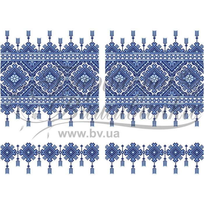 ТР474ан4599k Барвиста вишиванка Набір для вишивки бісером - Рушник під Коровай 48х170 (атлас, білий) ТР474ан4599k Барвиста вишиванка Набір для вишивки бісером - Рушник під Коровай 48х170 (атлас, білий)