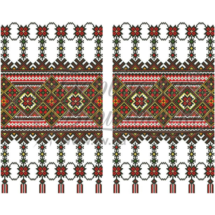 ТР478дн3099k Барвиста вишиванка Набір для вишивки бісером - Рушник для Весільних Ікон 28х120 (домоткане полотно, білий) ТР478дн3099k Барвиста вишиванка Набір для вишивки бісером - Рушник для Весільних Ікон 28х120 (домоткане полотно, білий)