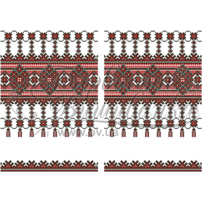 ТР480ан4599k Барвиста вишиванка Набір для вишивки бісером - Рушник під Коровай 48х170 (атлас, білий) ТР480ан4599k Барвиста вишиванка Набір для вишивки бісером - Рушник під Коровай 48х170 (атлас, білий)