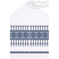 ТР482дн5099k Барвиста вишиванка Набір для вишивки бісером - Весільний рушник 48х250 (домоткане полотно, білий)