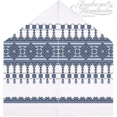 ТР483дн4599k Барвиста вишиванка Набір для вишивки бісером - Рушник під Коровай 48х170 (домоткане полотно, білий)