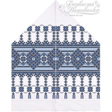 ТР484ан3099k Барвиста вишиванка Набір для вишивки бісером - Рушник для Весільних Ікон 28х120 (атлас, білий)