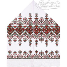 ТР487дн3099k Барвиста вишиванка Набір для вишивки бісером - Рушник для Весільних Ікон 28х120 (домоткане полотно, білий)