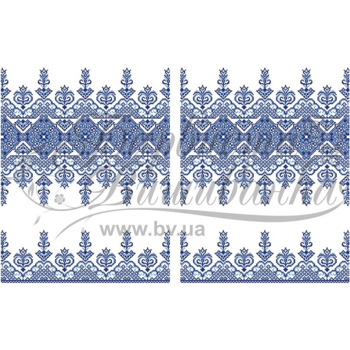 ТР489ан4599k Барвиста вишиванка Набір для вишивки бісером - Рушник під Коровай 48х170 (атлас, білий) ТР489ан4599k Барвиста вишиванка Набір для вишивки бісером - Рушник під Коровай 48х170 (атлас, білий)