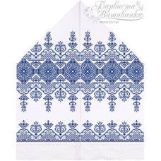 ТР490пн3099k Барвиста вишиванка Набір для вишивки бісером - Рушник для Весільних Ікон 28х120 (габардин, білий)