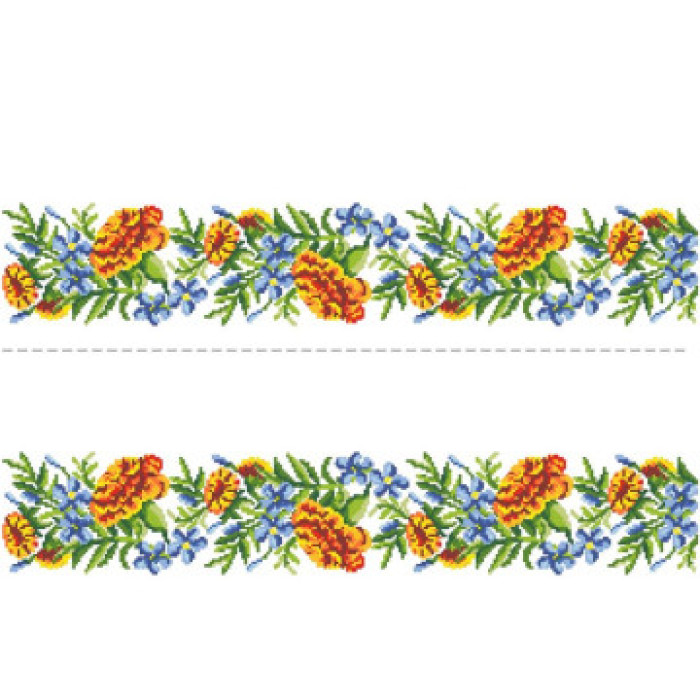 ТР546ан1773k Барвиста вишиванка Набір для вишивки бісером - Пошита Спасівська спідничка-стрічка 73x17,5 см (атлас, білий) ТР546ан1773k Барвиста вишиванка Набір для вишивки бісером - Пошита Спасівська спідничка-стрічка 73x17,5 см (атлас, білий)