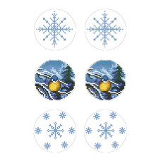 ТР597ан2133k Барвиста вишиванка Набір для вишивки бісером - Іграшка Ніч чудес 21x33 (атлас)