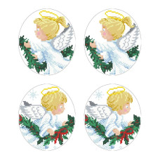 ТР602пн2933k Барвиста вишиванка Набір для вишивки бісером - Іграшка Ангелики 29x33 (габардин)