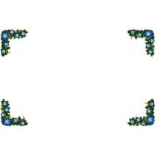 ТР617пБ9999k Барвиста вишиванка Набір для вишивки бісером - Новорічна скатертина Чарівний настрій 220х150 (габардин, білий)