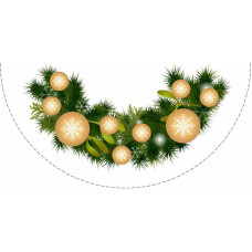 ТР630аБ7070k Барвиста вишиванка Набір для вишивки бісером - Пошита спідничка під ялинку Дивовижний настрій 70 см (атлас, білий) ТР630аБ7070k Барвиста вишиванка Набір для вишивки бісером - Пошита спідничка під ялинку Дивовижний настрій 70 см (атлас, білий)