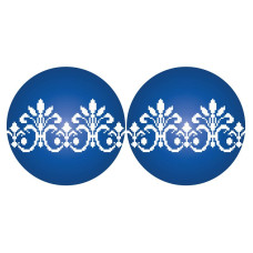 ТР703пн3718k Барвиста вишиванка Набір для вишивки бісером - Іграшка Українські візерунки 37x18 (габардин)