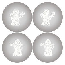 ТР712пн3131k Барвиста вишиванка Набір для вишивки бісером - Іграшка Ангелики 31x31 (габардин)