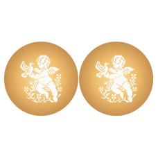 ТР718ан3718k Барвиста вишиванка Набір для вишивки бісером - Іграшка Ангелики 37x18 (атлас)