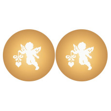 ТР719ан3718k Барвиста вишиванка Набір для вишивки бісером - Іграшка Ангелики 37x18 (атлас)