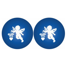 ТР724пн3718k Барвиста вишиванка Набір для вишивки бісером - Іграшка Ангелики 37x18 (габардин)