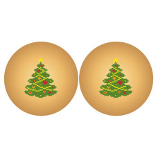 ТР739ан3718k Барвиста вишиванка Набір для вишивки бісером - Іграшка Різдвяний настрій 37x18 (атлас)