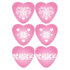 ТР749ан2333k Барвиста вишиванка Набір для вишивки бісером або нитками - Валентинка Вишиванка Романтичний настрій 23x33 см (атлас)