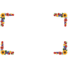 ТР872аМ9999k Барвиста вишиванка Набір для вишивки бісером - Скатертина Дари літа 220х150 см (схема на атласі, колір бежевий)