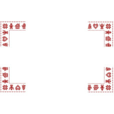 ТР876пБ9999 Барвиста вишиванка Заготовка для вишивки бісером або нитками - Скатертина Новорічні прикраси 220х150 см (схема на габардині колір білий) ТР876пБ9999 Барвиста вишиванка Заготовка для вишивки бісером або нитками - Скатертина Новорічні прикраси 220х150 см (схема на габардині колір білий)