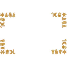 ТР880аБ9999 Барвиста вишиванка Заготовка для вишивки бісером або нитками - Скатертина Смаколики Різдва 220х150 см (схема на атласі, колір білий) ТР880аБ9999 Барвиста вишиванка Заготовка для вишивки бісером або нитками - Скатертина Смаколики Різдва 220х150 см (схема на атласі, колір білий)