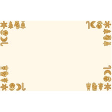 ТР880аМ9999 Барвиста вишиванка Заготовка для вишивки бісером або нитками - Скатертина Смаколики Різдва 220х150 см (схема на атласі, колір бежевий) ТР880аМ9999 Барвиста вишиванка Заготовка для вишивки бісером або нитками - Скатертина Смаколики Різдва 220х150 см (схема на атласі, колір бежевий)