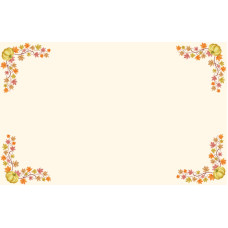 ТР899аМ9999i Барвиста вишиванка Набір для вишивки друкованим хрестиком - Скатертина Осінній затишок 150x220 см (атлас бежевий)