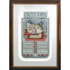 TSC-NOEL Stoney Creek Буклет схем для вишивки рахунковим хрестиком - Noel, папір