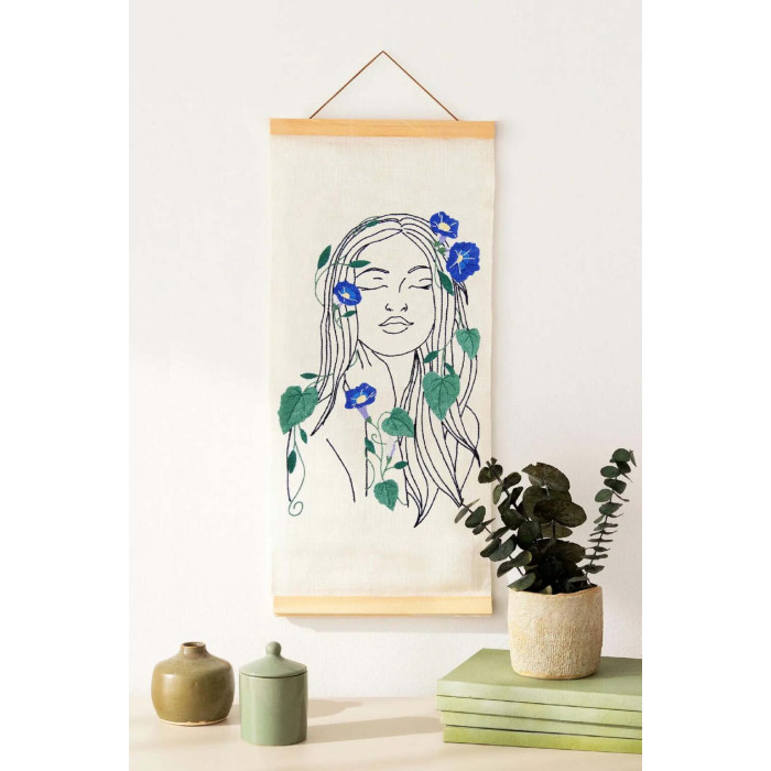 U2364 DMC Рамка-підвіс дерев'яна магнітна - 20x3,6x1,5 см (деревина сосни)