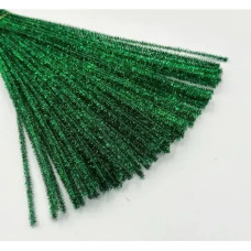 В-005 Чарівна Мить Синельний дріт 6x300 мм - зелений люрекс (в упаковці 150 шт) В-005 Чарівна Мить Синельний дріт 6x300 мм - зелений люрекс (в упаковці 150 шт)