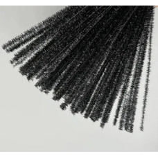 В-009 Чарівна Мить Синельний дріт 6x300 мм - чорний люрекс (в упаковці 150 шт) В-009 Чарівна Мить Синельний дріт 6x300 мм - чорний люрекс (в упаковці 150 шт)