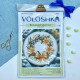 VC_051_R Voloshka Набір для вишивки хрестом та бісером - Весняний віночок 23,5 х 23,5 см, рівномірка 32 ct