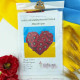 VD_SA_001 Voloshka Набір для вишивки рахунковим хрестиком - Квіткове серце 24x21 см, на Aida 16 (канва з фоном) VD_SA_001 Voloshka Набір для вишивки рахунковим хрестиком - Квіткове серце 24x21 см, на Aida 16 (канва з фоном)