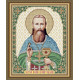VIA4162 Святий Іоанн Кронштадський. ArtSolo. Схема на тканині для вишивання бісером