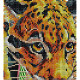 VKA3151 Димчастий леопард. ArtSolo. Схема на тканині для вишивання бісером