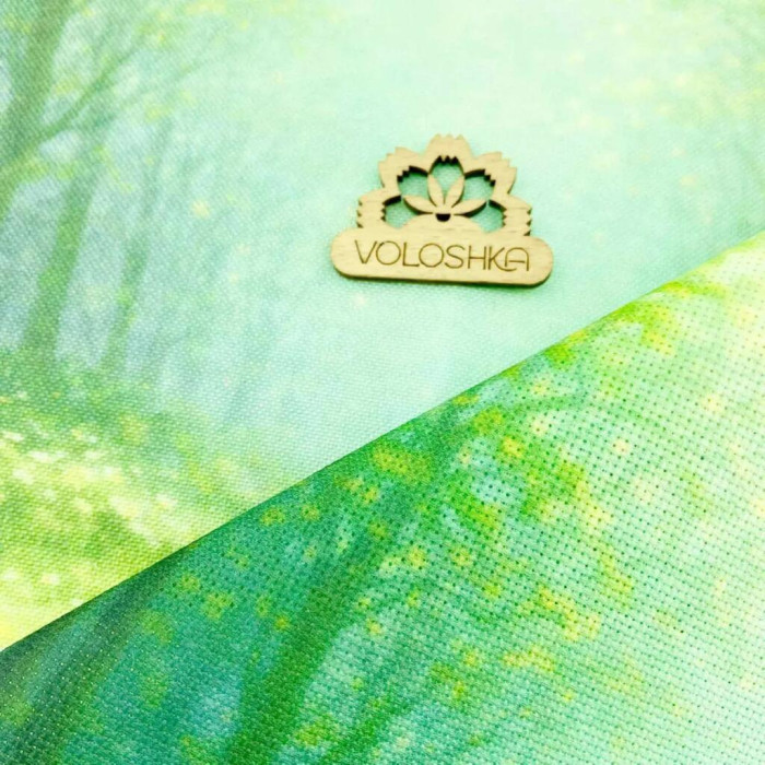 VMC_1015_R Voloshka Набір для вишивки рахунковим хрестиком - Літня хатинка 20x26 см, рівномірка 32 ct (канва з фоном)