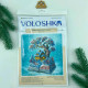 VMC_1016_R Voloshka Набір для вишивки рахунковим хрестиком - Зимова хатинка 20x26см, Рівномірка 32 ct (канва з фоном)