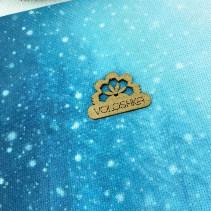 VMC_1017 Voloshka Набір для вишивки рахунковим хрестиком - Гуси колядники 27,5x27,5 см, Aida 16 (канва з фоном)