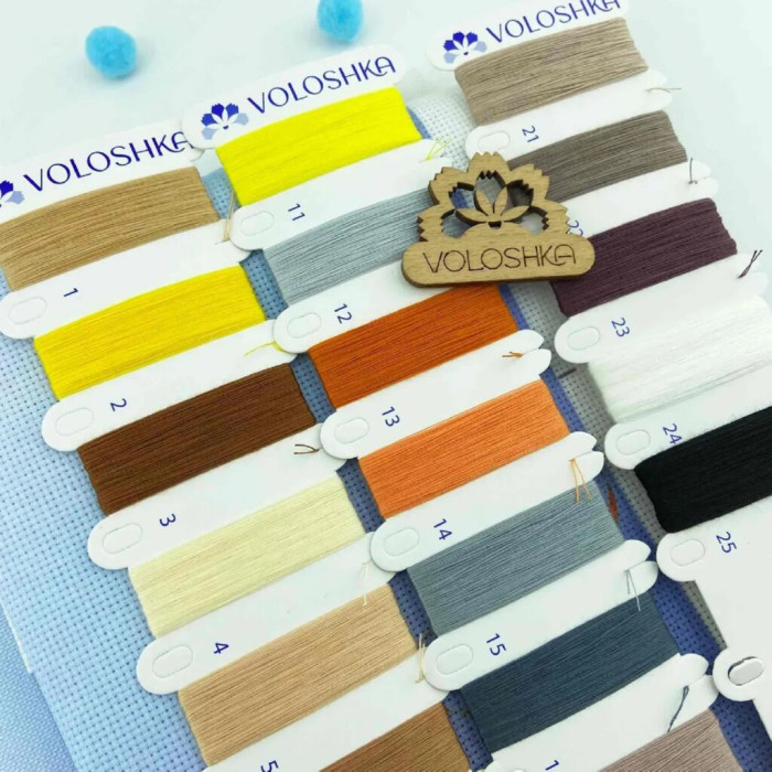 VMC_1028_R Voloshka Набір для вишивки рахунковим хрестиком - Зебра в танці 33x33 см, рівномірка 32 ct (канва з фоном)