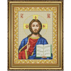 VN-202 Ікона Христа Спасителя. Olanta. Набір для вишивки хрестиком