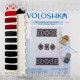 VRM_006_R Voloshka Набір для вишивки рахунковим хрестиком, бісером та бусинами - Рушник великодній 34x50 см (рівномірка 32 ct)