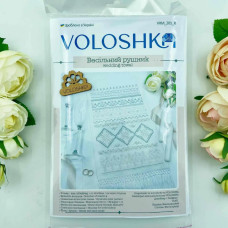 VRM_201_R Voloshka Набір для вишивки рахунковим хрестиком, бісером та бусинами - Рушник весільний 25x150 см (рівномірка 32 ct)