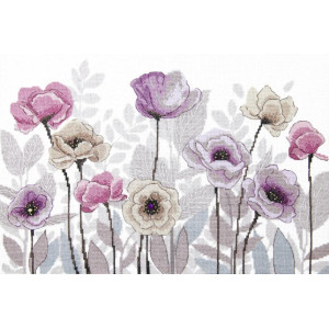 ВТ-259 На тонких стеблинках. 26х39 см. Crystal Art. Набір для вишивки хрестиком на Aida 14 ВТ-259 На тонких стеблинках. 26х39 см. Crystal Art. Набір для вишивки хрестиком на Aida 14