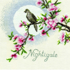 ВТ-268 Crystal Art Набір для вишивки рахунковим хрестиком - Місячна серенада 19x19 см, Aida16