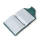 VZB10 Babylon Візитниця базова 9x10x2 см зелена, шкіра