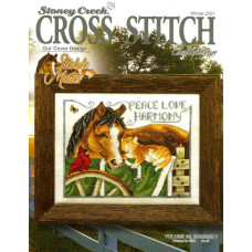 WIN21 Stoney Creek Журнал схем для вишивки рахунковим хрестиком - Winter 2021, папір