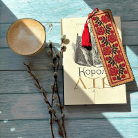 WLZ-003 Wonderland Crafts Набір для вишивки нитками на крафтовому картоні - Закладка Троянди 6,5x19,5