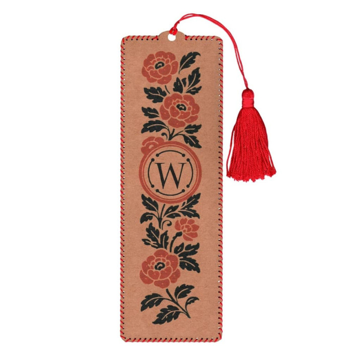 WLZ-012 Wonderland Crafts Набір для вишивки итками на крафтовому картоні - Закладка Саламандра, 6,5x20 см