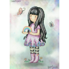 XG48 Bothy Threads Набір для вишивки хрестиком - Десь Somewhere 30,5x22 см, Aida 14